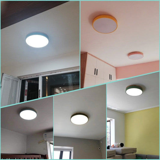 Macaron Round Modern Ceiling Lamp