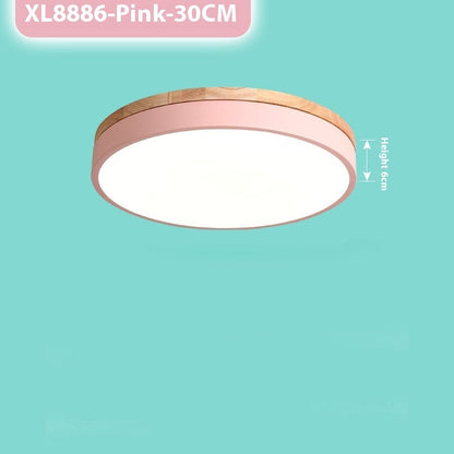 Macaron Round Modern Ceiling Lamp