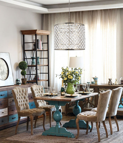 Madison 12 Light Polished Nickel Chandelier Clear