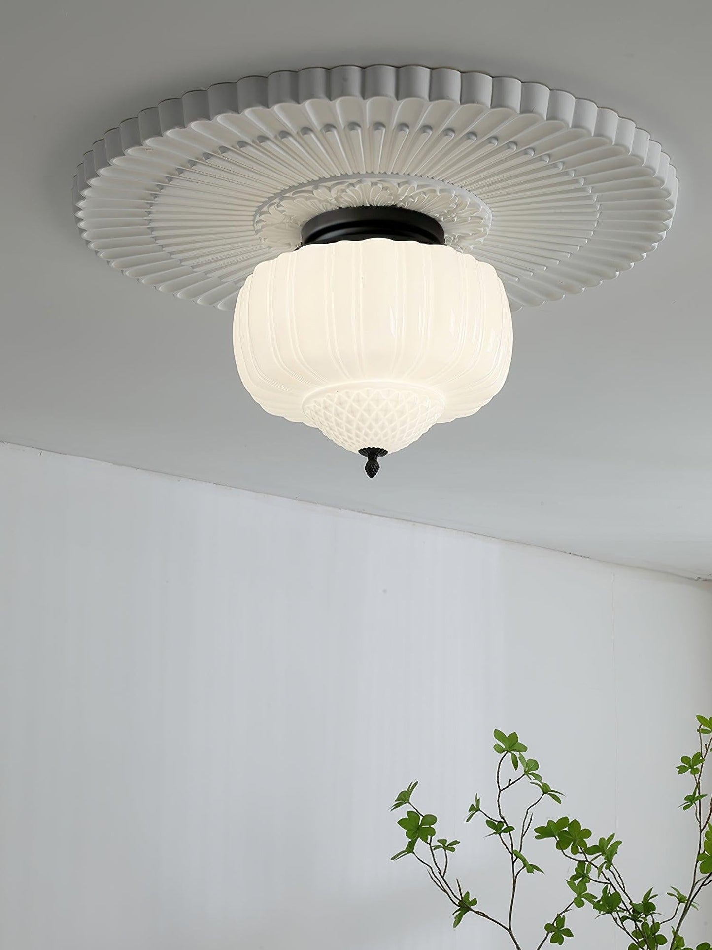 Marlo Glass Dome Ceiling Light