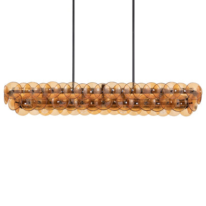 Maxim Loren 4 Light 54" Wide Linear Pendant