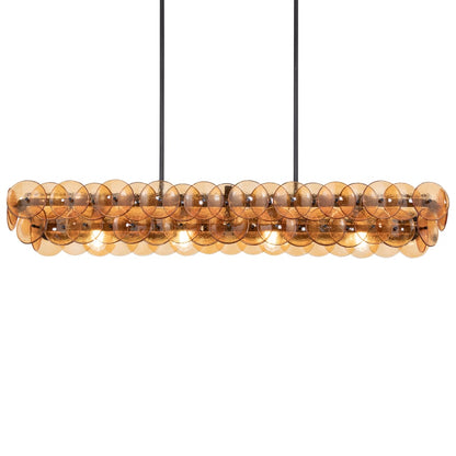 Maxim Loren 4 Light 54" Wide Linear Pendant