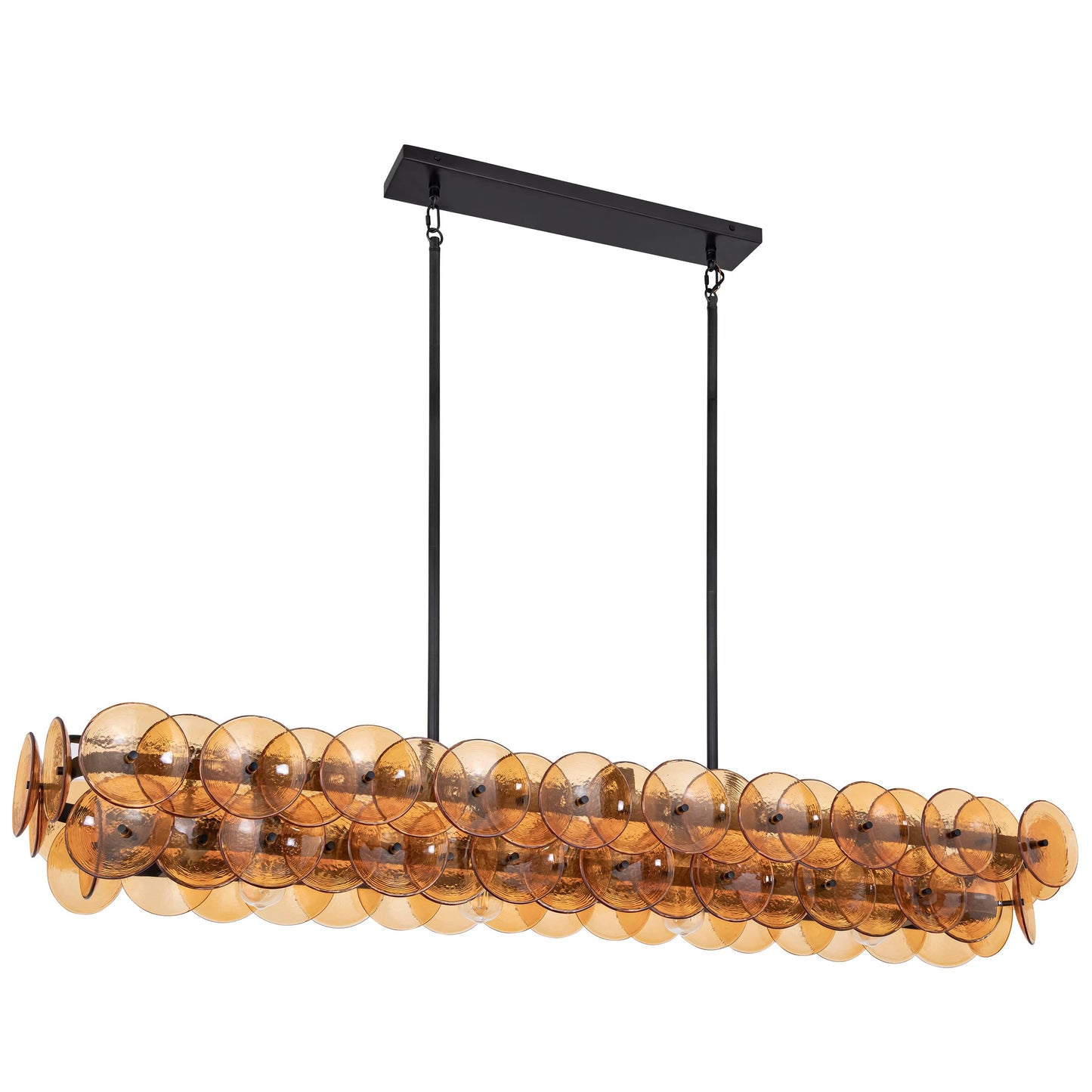 Loren 4 Light 54" Wide Linear Pendant