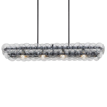 Loren 4 Light 54" Wide Linear Pendant