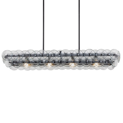 Maxim Loren 4 Light 54" Wide Linear Pendant