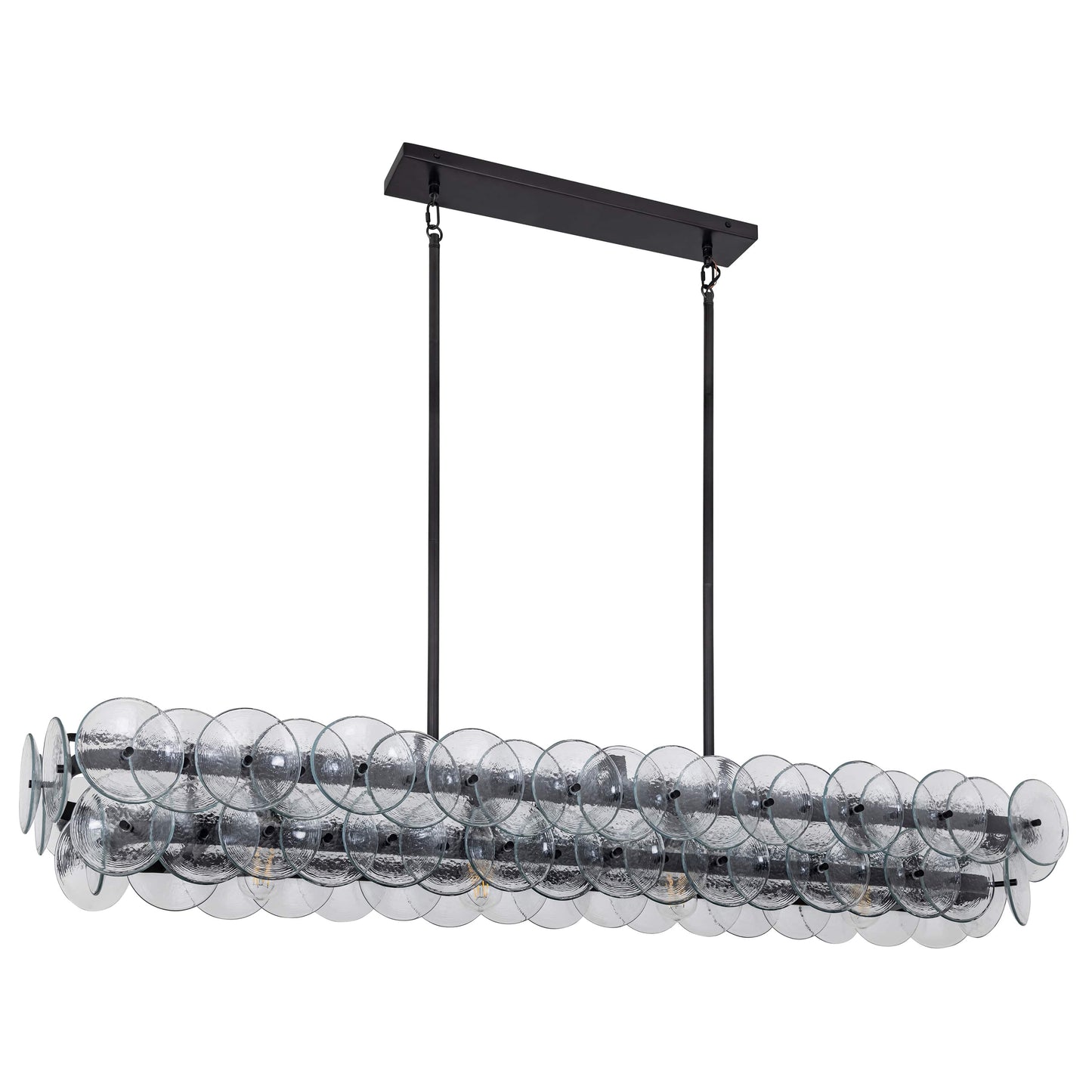 Loren 4 Light 54" Wide Linear Pendant