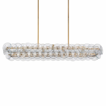 Loren 4 Light 54" Wide Linear Pendant