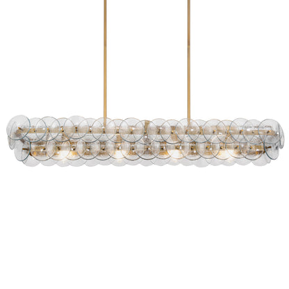 Loren 4 Light 54" Wide Linear Pendant