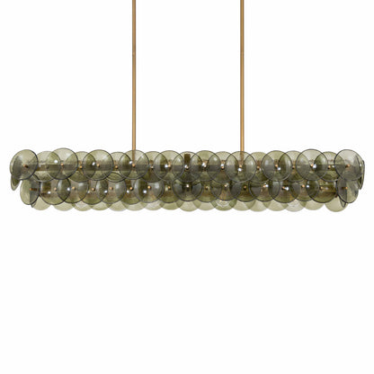 Loren 4 Light 54" Wide Linear Pendant
