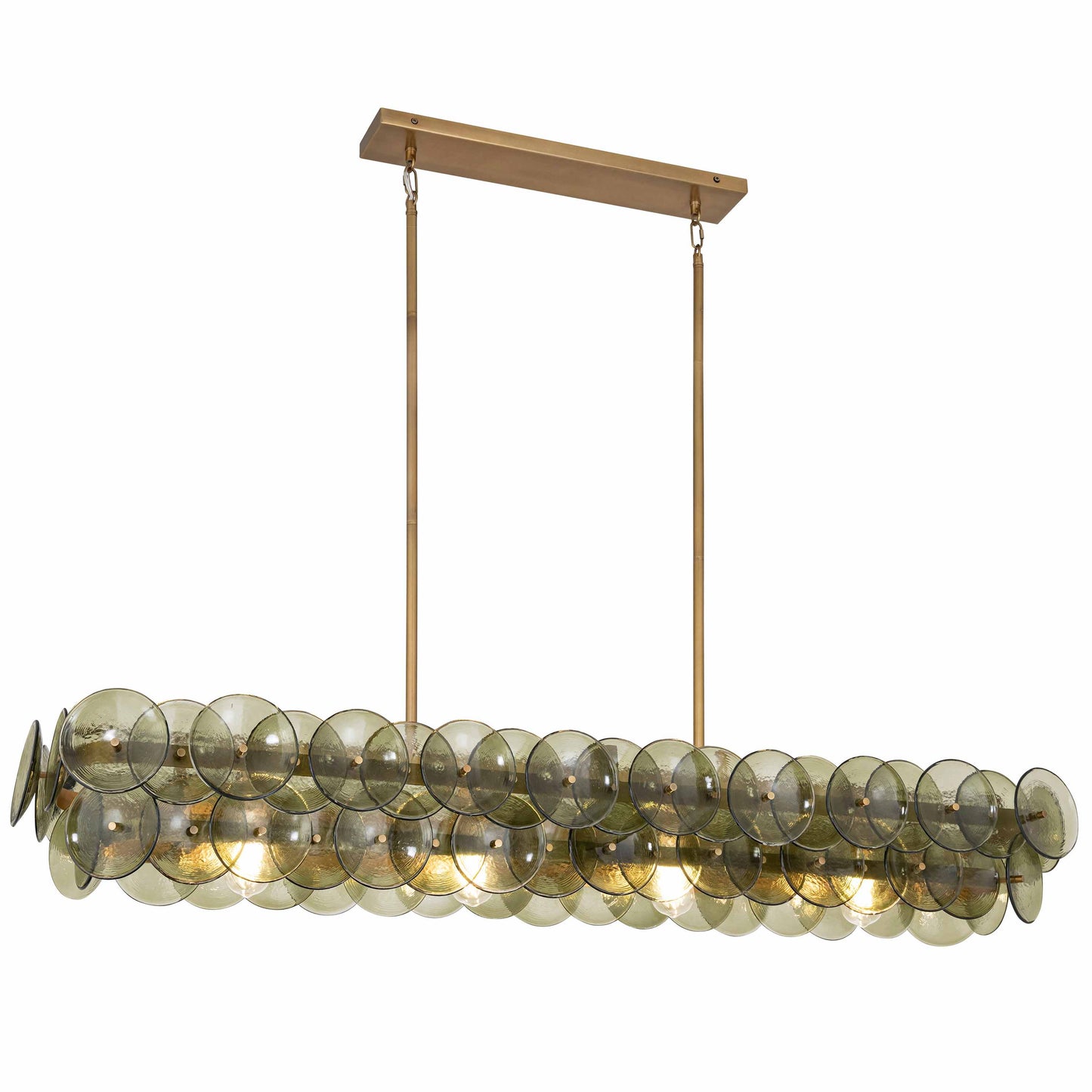 Loren 4 Light 54" Wide Linear Pendant