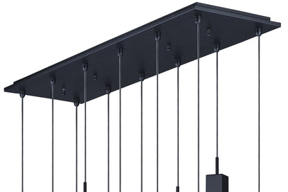 Quartz 12 Light 39" Wide LED Linear Pendant
