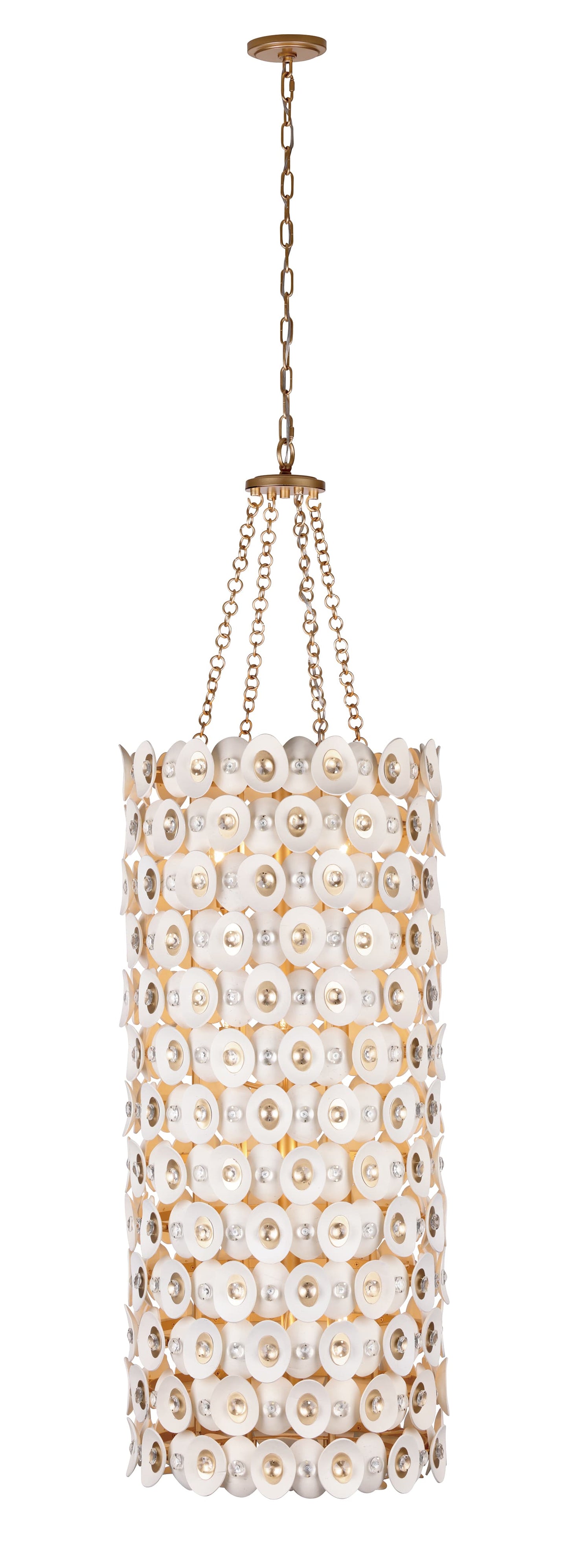 Niu 12 Light 20" Wide Crystal Pendant