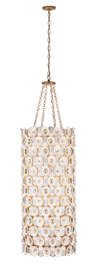Niu 12 Light 20" Wide Crystal Pendant