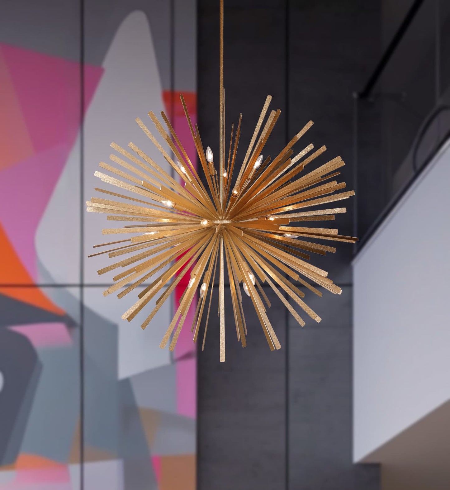 Confluence 20 Light 48" Wide Pendant