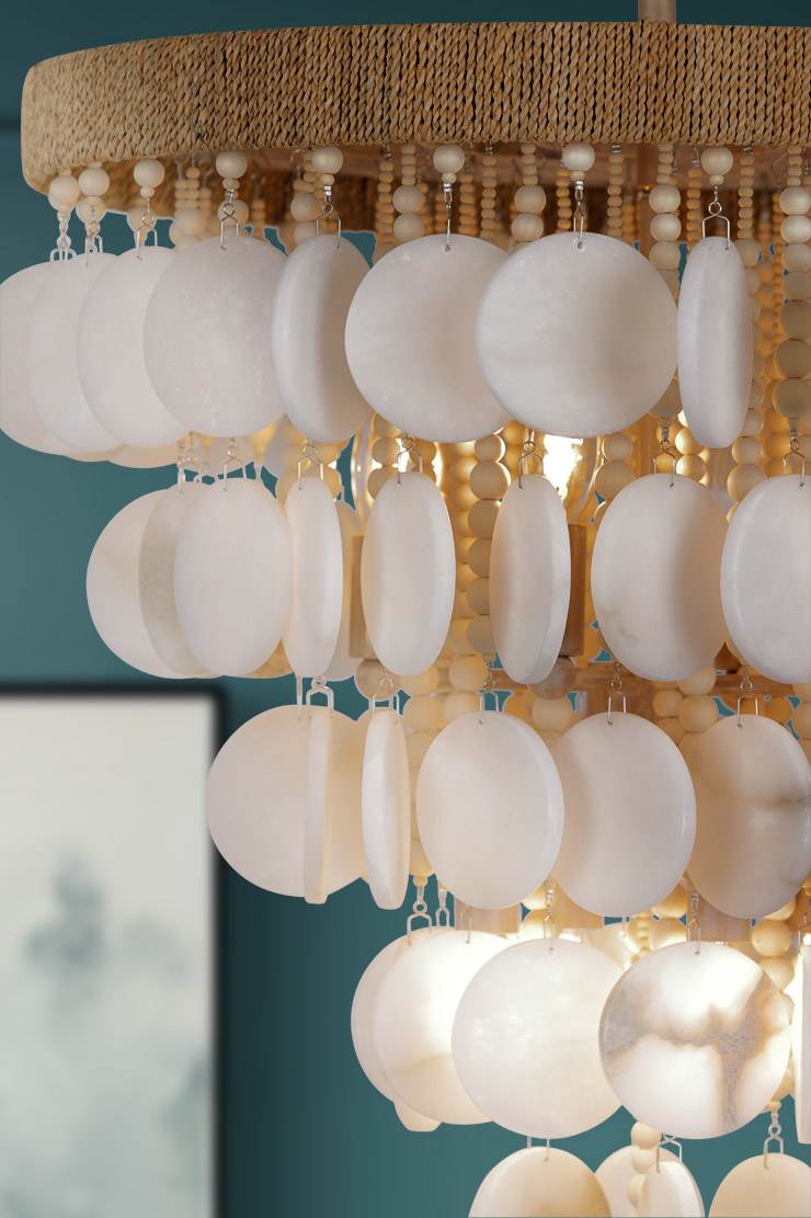 Aurelias Cove 8 Light 20" Wide Pendant