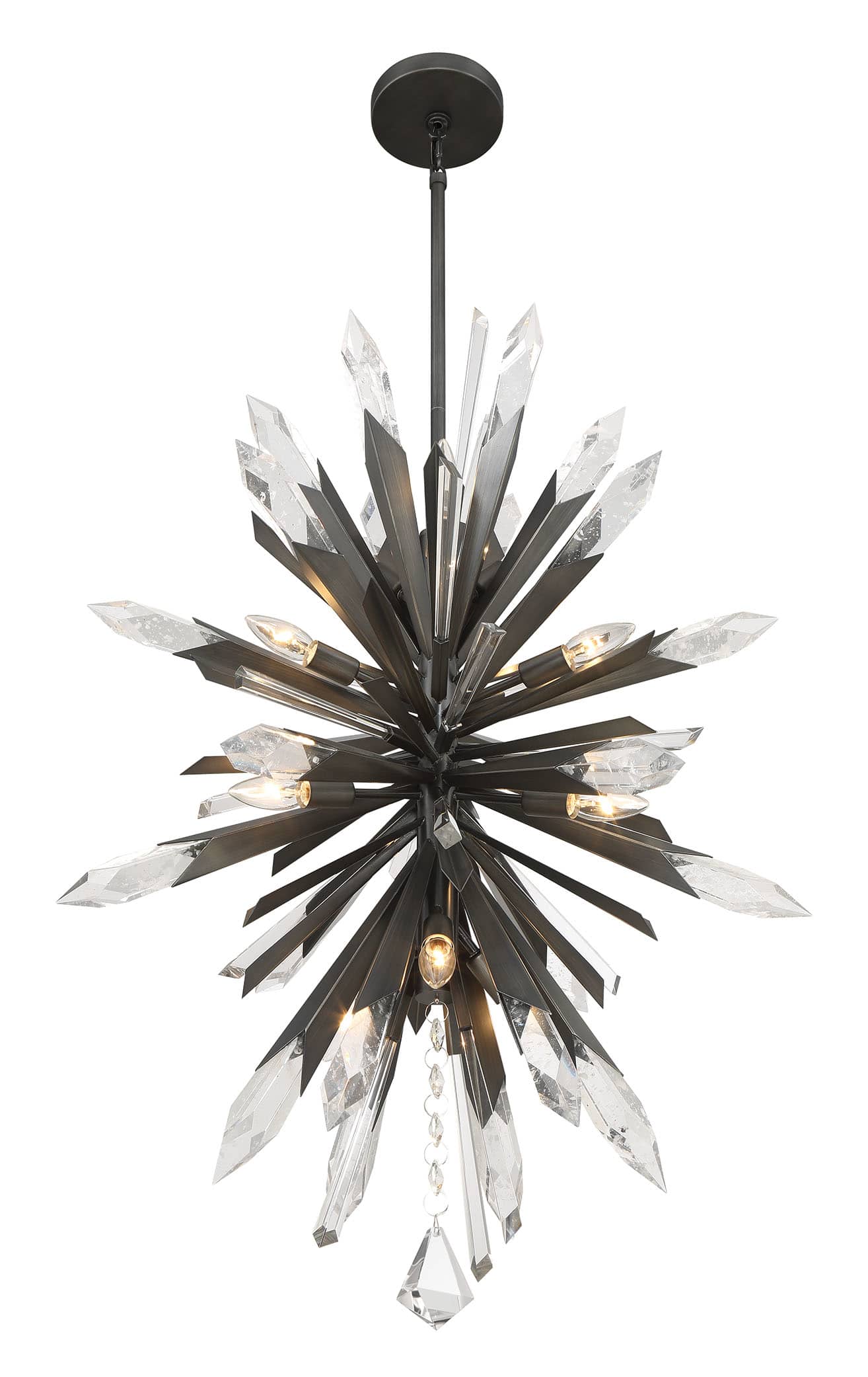Elsa 12 Light 26" Wide Crystal Pendant