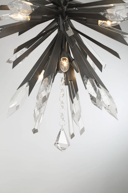 Elsa 12 Light 26" Wide Crystal Pendant