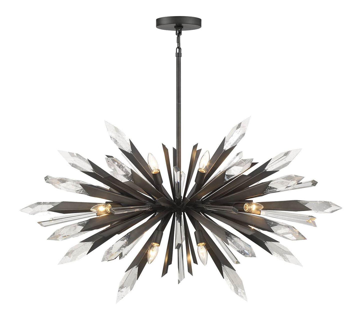 Elsa 12 Light 42" Wide Crystal Pendant