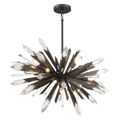 Elsa 12 Light 42" Wide Crystal Pendant