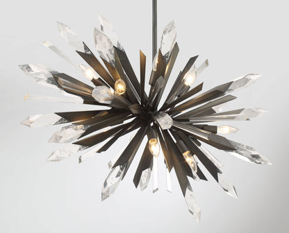 Elsa 12 Light 42" Wide Crystal Pendant