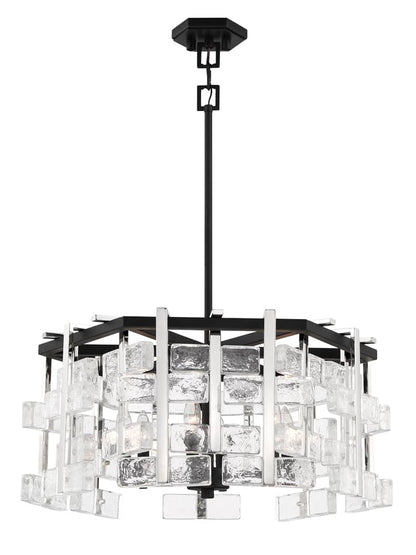 Painesdale 6 Light 28" Wide Abstract Chandelier