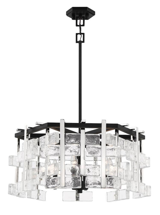 Painesdale 6 Light 28" Wide Abstract Chandelier