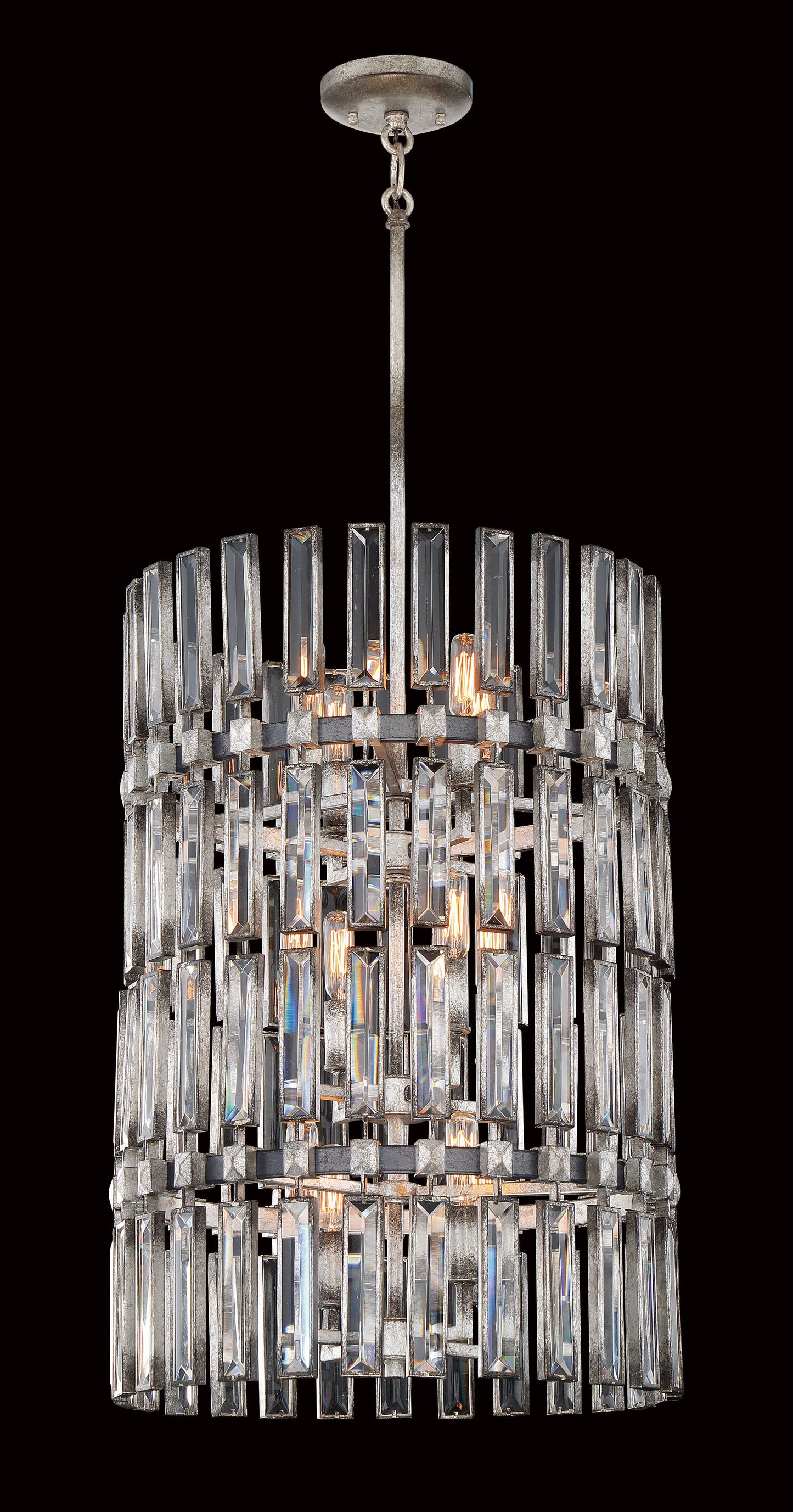 Belle Aurore 12 Light 17" Wide Crystal Drum Chandelier