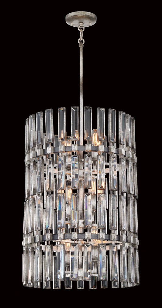 Belle Aurore 12 Light 17" Wide Crystal Drum Chandelier
