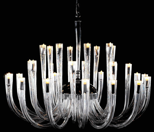 32 Light 1 Tier Chandelier from the Metropolitan Collection