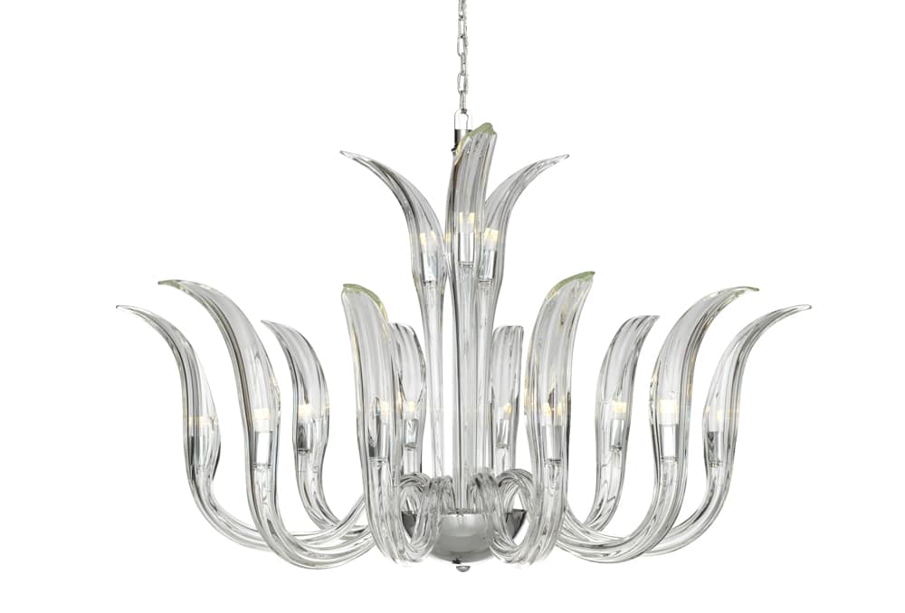 Cisne 13 Light 40" Wide Abstract Chandelier