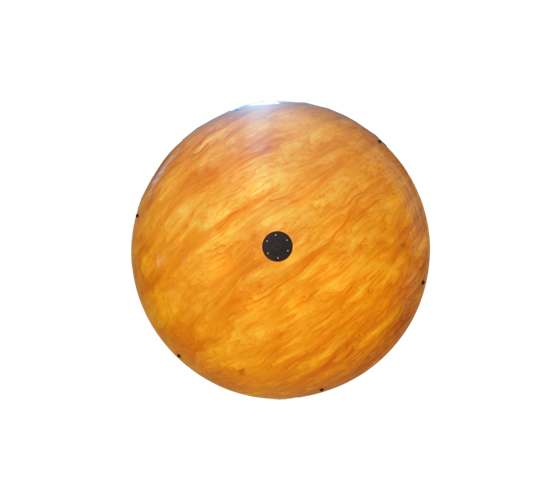 Madison 8 Light 48" Wide Semi-Flush Bowl Ceiling Fixture with Amber Shade - Timeless Bronze Finish