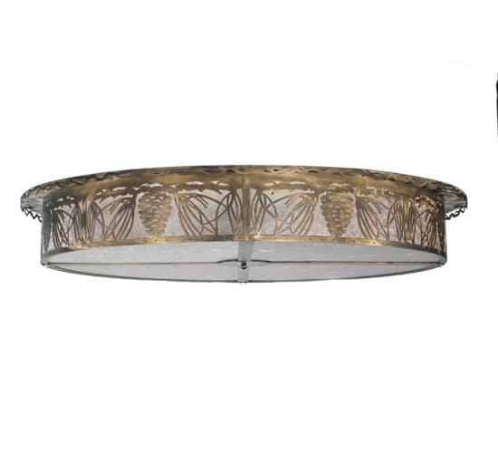 Mountain Pine 12 Light 72" Wide Semi-Flush Drum Ceiling Fixture