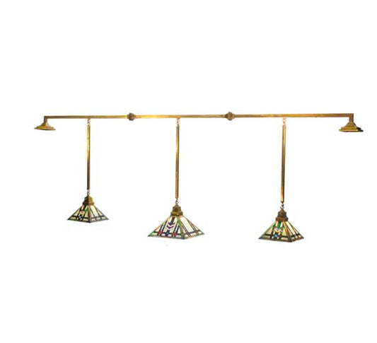Prairie Wheat 3 Light 13" Wide Linear Pendant