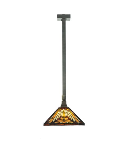 Mission 3 Light 14" Wide Linear Pendant