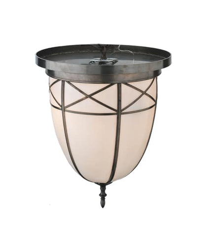 Borough Hall 2 Light 16" Wide Semi-Flush Ceiling Fixture