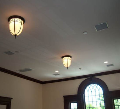 Borough Hall 2 Light 16" Wide Semi-Flush Ceiling Fixture