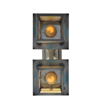 Hyde Park T Mission 2 Light 16" Wide Semi-Flush Linear Ceiling Fixture
