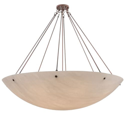 Madison 16 Light 69" Wide Semi-Flush Bowl Ceiling Fixture