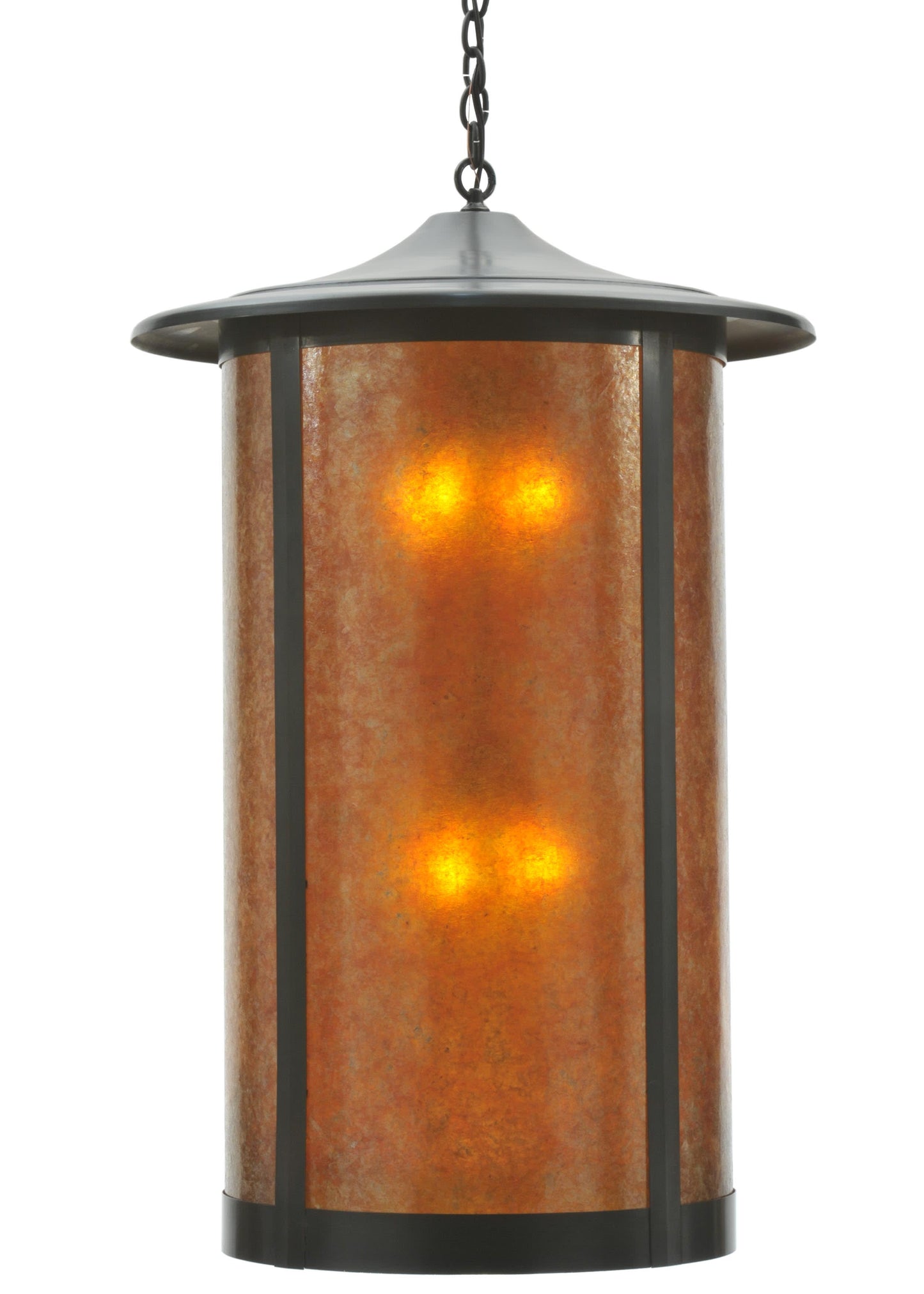 24" W Fulton Plain Lantern Pendant