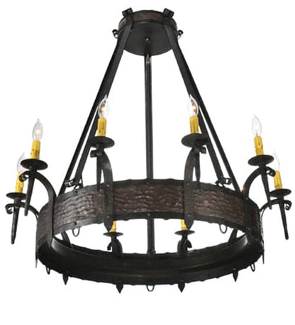 Costello 10 Light 35" Wide Taper Candle Style Chandelier