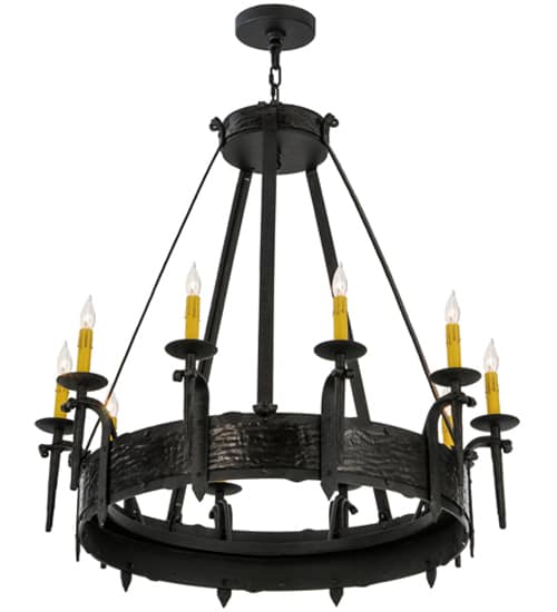 Costello 10 Light 35" Wide Taper Candle Style Chandelier