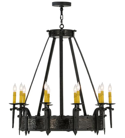 Costello 10 Light 35" Wide Taper Candle Style Chandelier