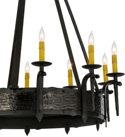 Costello 10 Light 35" Wide Taper Candle Style Chandelier
