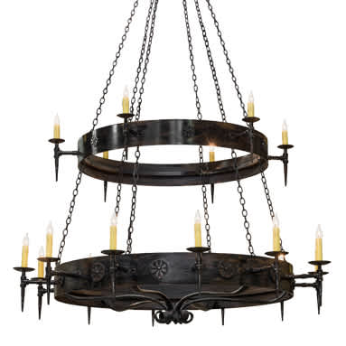 Warwick 18 Light 72" Wide Taper Candle Style Chandelier