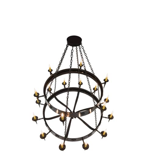 Warwick 18 Light 72" Wide Taper Candle Style Chandelier