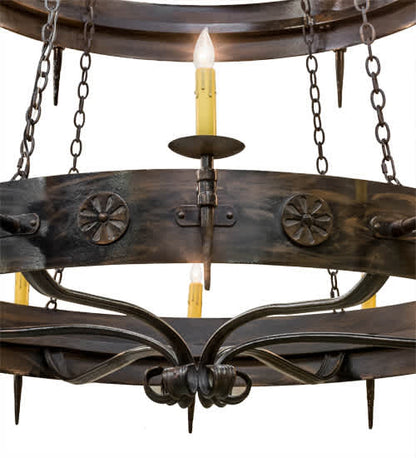 Warwick 18 Light 72" Wide Taper Candle Style Chandelier