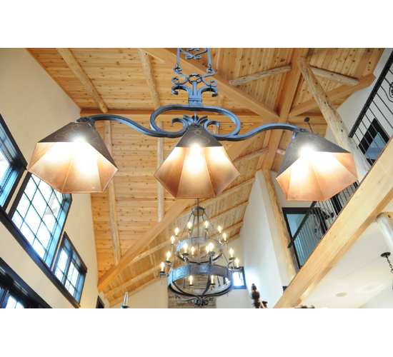 DaCapa 3 Light 14" Wide Linear Pendant