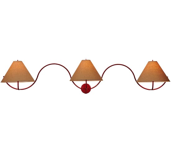 Soundwave 3 Light 17" Tall Wall Sconce