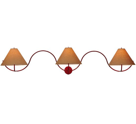 Soundwave 3 Light 17" Tall Wall Sconce