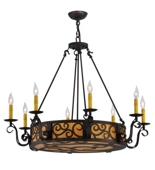 Delano 11 Light 36" Wide Taper Candle Style Chandelier